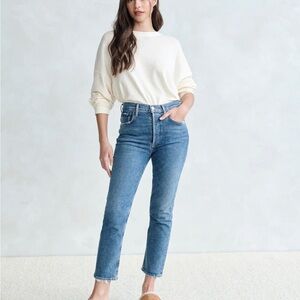 Agolde "Riley" Straight Leg Jeans Size 25